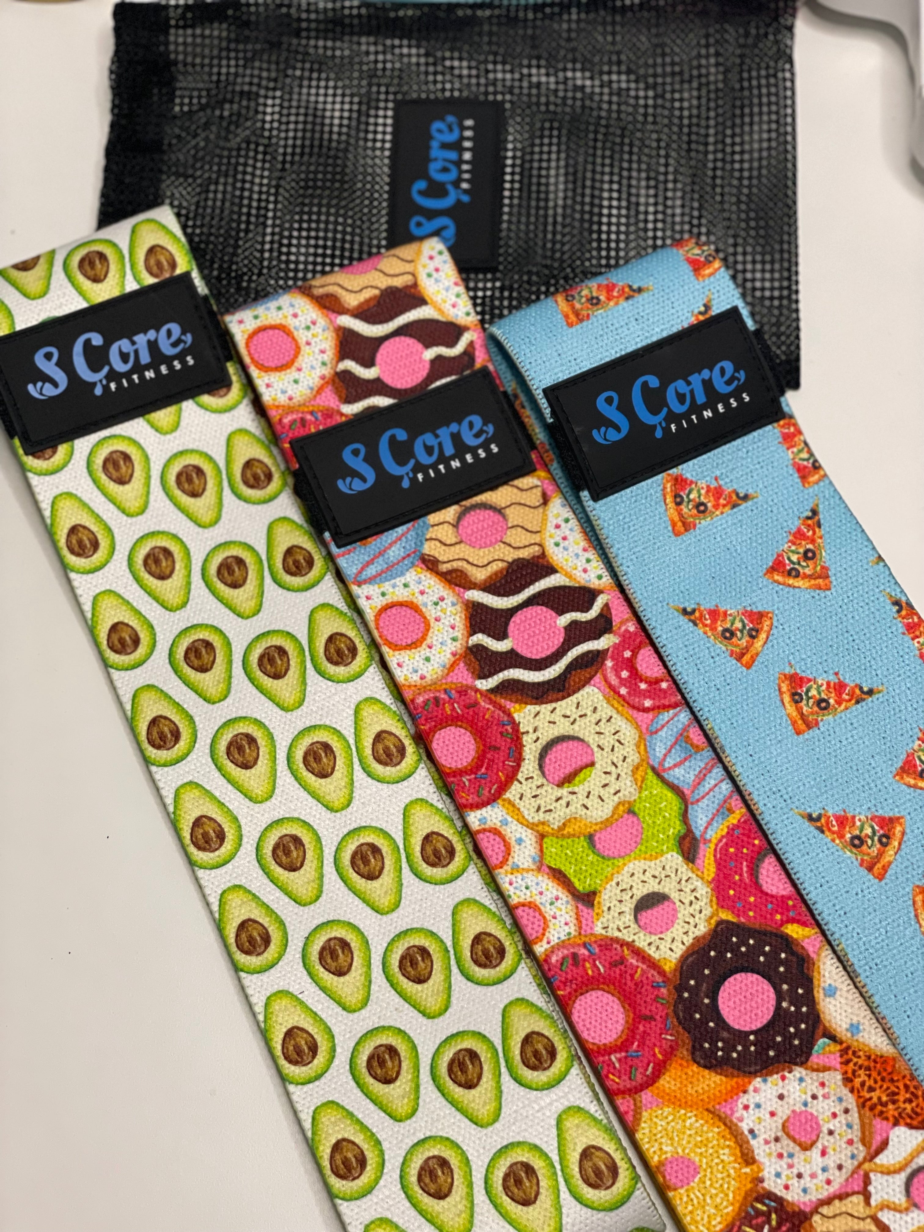 S Core Fabric Printed Resistance Bands Limited Edition